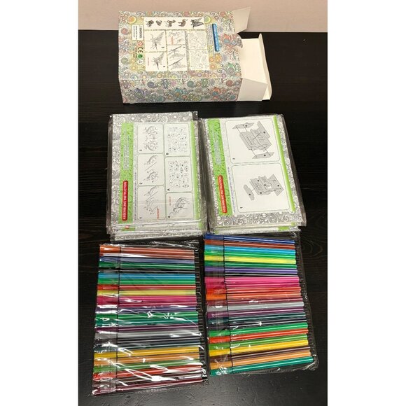 3D Garden DIY Coloring Puzzle Set 10 Animal Models Includes Markers Arts & Craft - Picture 4 of 4